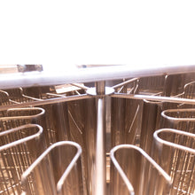 Lade das Bild in den Galerie-Viewer, 12 Waben für DN, Zander, SW-Schleuder Motor oben ∅ 950 mm, 6 Doppelkassetten