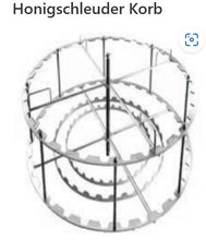 Lade das Bild in den Galerie-Viewer, Radial 48 Waben für DB ½ nur Honigzargen ∅ 1130 mm DIGI Automatik
