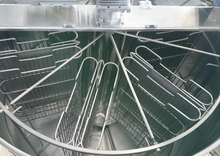 Lade das Bild in den Galerie-Viewer, 12 Waben für DN, Zander, SW-Schleuder Motor oben ∅ 950 mm, 6 Doppelkassetten